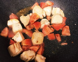 簡単☆鶏胸肉とトマトの卵とじ炒め作り方4写真