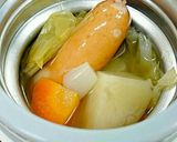 スープジャーランチ♪クリームパスタスープ作り方10写真