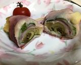 セロリのベーコンチーズ巻き♪お弁当♪作り方3写真