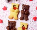 抱っこクマクッキー ♡バレンタイン♡作り方16写真