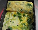 朝食お弁当に♪シンプルな三つ葉入り卵焼き作り方4写真