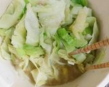 キャベツとツナのチャチャっと煮作り方10写真