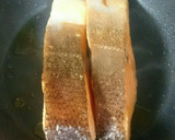 厚切り塩鮭の上手な焼き方(蒸し焼き)作り方4写真