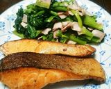 厚切り塩鮭の上手な焼き方(蒸し焼き)作り方6写真