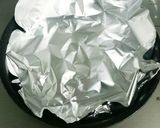 簡単!!三つ葉香るお麩と鶏肉の親子煮作り方4写真