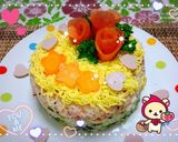 簡単可愛い♡ちらし寿司ケーキ☆作り方9写真