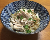 電子レンジでしっとり蒸し鶏作り方15写真
