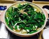 手軽！ニラ鍋作り方10写真