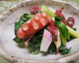 ❤たことワケギのからし酢味噌❤(ぬた)作り方8写真