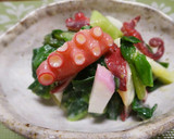 ❤たことワケギのからし酢味噌❤(ぬた)作り方8写真