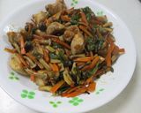 鶏もも肉のオイスターソース炒め作り方5写真