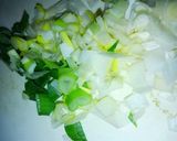 柚子こしょうネギ塩ラーメン♪作り方1写真