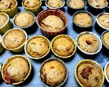 チョコバナナのプチカップケーキ作り方11写真