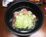 炊飯器で混ぜて炊くだけ！簡単梅がゆ作り方3写真
