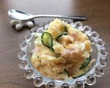 リメイク♡胸様deポテサラチーズ焼き♡作り方7写真