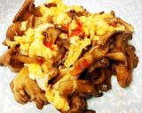 ☼節約料理♪まいたけとたまごの炒め物作り方5写真