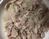 レタスとお肉の炒め物作り方2写真