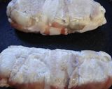 餃子のたねの肉巻ロール†リメイク作り方7写真