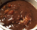 カレーと納豆と旨だし丼作り方1写真