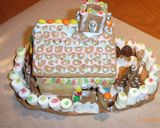 クリスマスまで待てない♪お菓子のお家作り方2写真