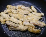 超速！プルプルむね肉と山盛り青菜炒め作り方4写真