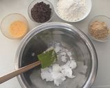 ココナッツチョコチップクッキー作り方1写真