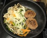 晩飯とお弁当をいっしょに作るハンバーグ作り方3写真