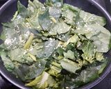 超速！プルプルむね肉と山盛り青菜炒め作り方5写真