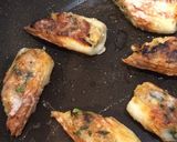 餃子のタネをリメイク♪ちくわの肉詰め作り方6写真