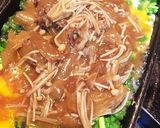 ねぎ焼玉子のすき焼きのせ(^.^)作り方2写真