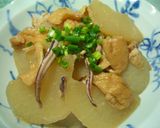 塩辛de大根の煮物♪作り方8写真