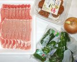 豚肉とピーマンの野菜炒め♪梅干し風味作り方1写真