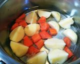 ねぎとぶりで肉じゃが風？ぶりじゃが作り方3写真