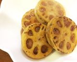 【簡単】甘辛♡レンコンはさみ焼き作り方7写真
