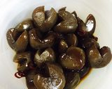 簡単!玉こんにゃくのハート形ピリ辛煮物♪作り方4写真