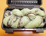 【トヨ型小】よもぎ粒あんマーブルパン作り方21写真