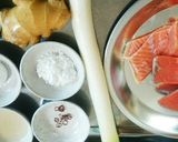 *ネギたっぷり鮭の南蛮漬け*作り方1写真