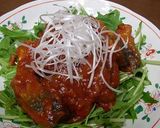 揚げ鯖のトマトチリソース作り方6写真