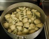 【茹で置き野菜】カリフラワー作り方2写真