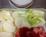 お肉ふっくら♡玉ねぎしみしみ♡牛丼作り方1写真