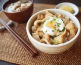 激うまジューシー！温玉油揚げ丼作り方3写真