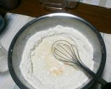粉から卵1個の大きなホットケーキ作り方3写真