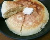 粉から卵1個の大きなホットケーキ作り方13写真