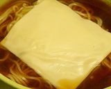 ダブルチーズラーメン*しっとりチキン乗せ作り方9写真