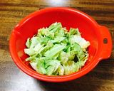 居酒屋風 やみつき塩キャベツ作り方1写真