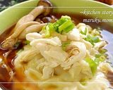 ダブルチーズラーメン*しっとりチキン乗せ作り方10写真