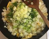 簡単！恵味だしでネギと卵のしっとり焼き飯作り方6写真