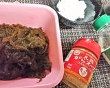 ヘルシー【もずくあんかけチャーハン】作り方2写真