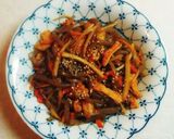 きんぴら揚げこんにゃくスパイシー炒め作り方16写真