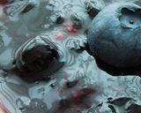 甘酒のパンナコッタ ブルーベリーソース作り方3写真